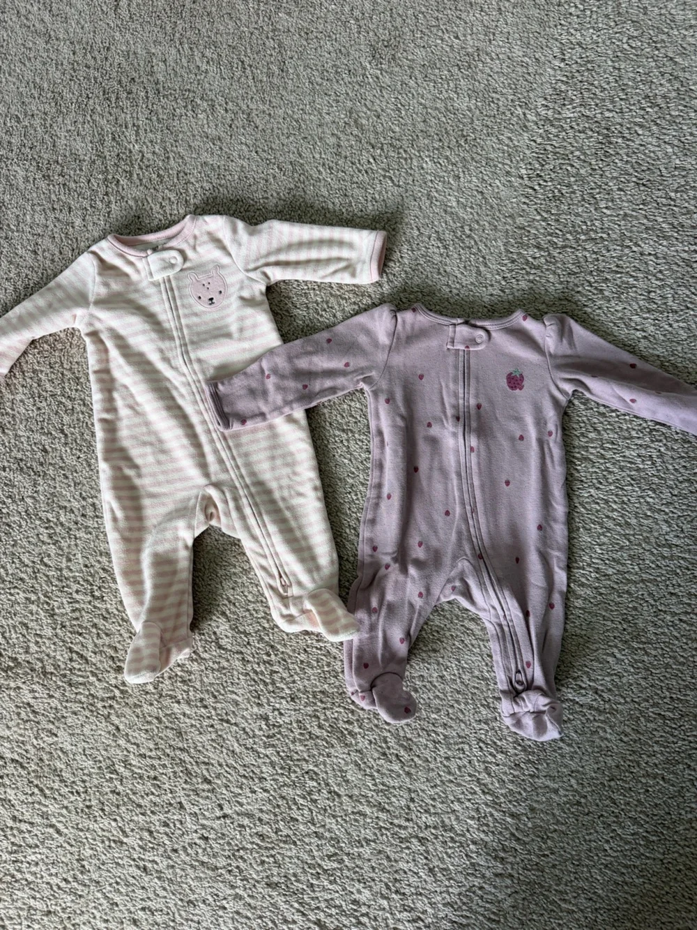 Carter’s Two Way Zipper Footies set of 2